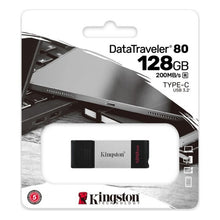 Charger l'image dans la galerie, Pendrive Kingston DT80 128 GB USB-C 128 GB Clé USB