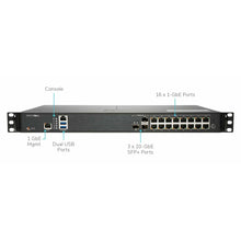 Charger l'image dans la galerie, Firewall SonicWall 02-SSC-8200 Noir 10 Gbit/s