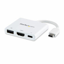 Charger l'image dans la galerie, Dock Startech CDP2HDUACPW          4K Ultra HD Blanc