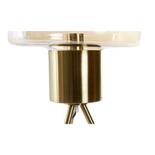 Charger l'image dans la galerie, Lampe de bureau DKD Home Decor Ambre Métal Verre 240 V Doré 50 W