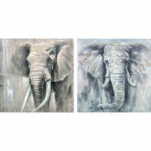Charger l'image dans la galerie, Cadre DKD Home Decor Eléphant (100 x 2.4 x 100 cm) (2 pcs)