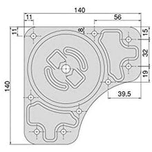 Charger l'image dans la galerie, Pieds Table Réglable Acier (710-730 mm) (Refurbished B)