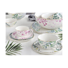 Charger l'image dans la galerie, Tasse avec sous-tasse Amazonia Porcelaine (12 X 9 x 5 cm)