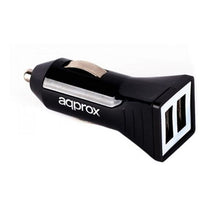 Charger l'image dans la galerie, Chargeur de voiture approx! appusbcar21B 12W Noir