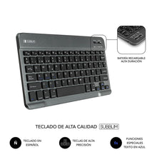 Charger l'image dans la galerie, Housse pour Tablette et Clavier Subblim Teclado KEYTAB PRO 10.1" Bluetooth Violet