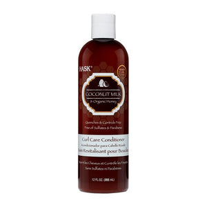 Après shampoing nutritif Coconut Milk & Honey Curl HASK (355 ml)