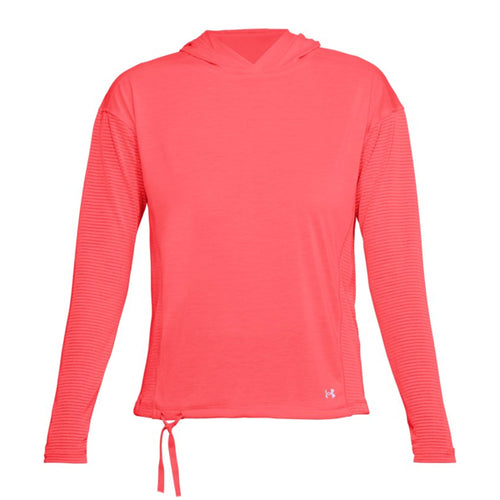 Tee-shirt Manches Longues Femme Under Armour 1320799-819 Corail (Taille usa)