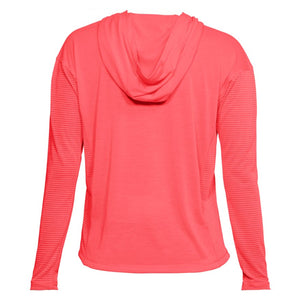 Tee-shirt Manches Longues Femme Under Armour 1320799-819 Corail (Taille usa)