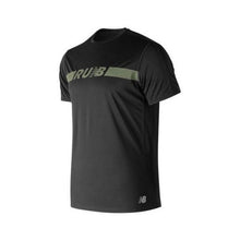 Charger l&#39;image dans la galerie, T-shirt à manches courtes homme New Balance Prnt Acclrt Ss Noir