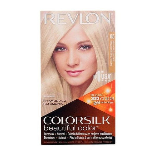 Teinture sans ammoniaque Colorsilk Revlon Blond cendre