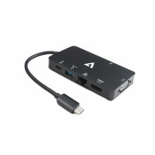 Charger l&#39;image dans la galerie, Adaptateur USB C vers HDMI V7 V7UC-2HDMI-BLK       Noir