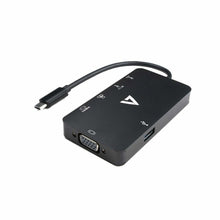 Charger l&#39;image dans la galerie, Adaptateur USB C vers HDMI V7 V7UC-2HDMI-BLK       Noir