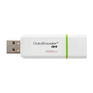 Pendrive Kingston DTIG4 128 GB USB 3.0 Blanc Vert