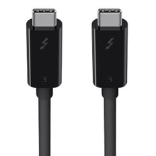 Charger l&#39;image dans la galerie, Câble Thunderbolt 3 Belkin F2CD085BT2M-BLK 2 m