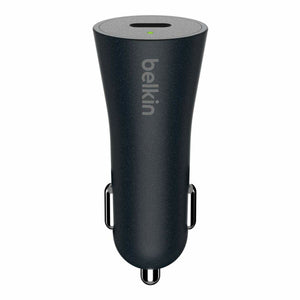 Chargeur de Voiture USB Universel + Câble USB C Belkin F7U076BT04-BLK