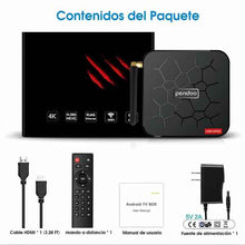 Charger l&#39;image dans la galerie, Streaming TV Box 4 GB RAM 32 GB Noir (Reconditionné A+)