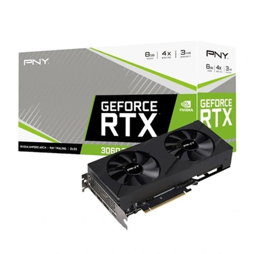 Carte Graphique PNY RTX 3060 Ti 8G VERTO Dual Fan 8 GB GDDR6X