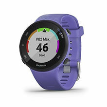 Charger l&#39;image dans la galerie, Montre intelligente GARMIN Forerunner 45S 1,04&quot; GPS 1,04&quot; Noir Gris Violet Lila