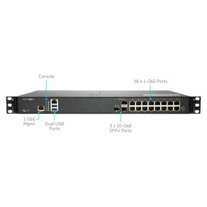 Firewall SonicWall 02-SSC-8200 Noir 10 Gbit/s