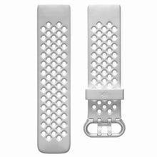 Charger l&#39;image dans la galerie, Sangle Fitbit CHARGE 4 FB168SBWTS Blanc Silicone