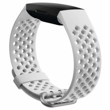 Charger l&#39;image dans la galerie, Sangle Fitbit CHARGE 4 FB168SBWTS Blanc Silicone