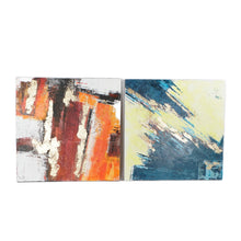 Charger l&#39;image dans la galerie, Cadre DKD Home Decor Abstrait (100 x 3.5 x 100 cm) (2 pcs)