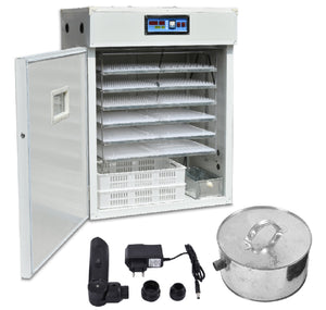 1056 OEUFS INCUBATEUR MICRO-ORDINATEUR OISEAU CANARD OEUF VOLAILLE ÉCLOSOIR AUTOMATIQUE TOURNANT POULET COUVEUSE À ŒUFS 110 V