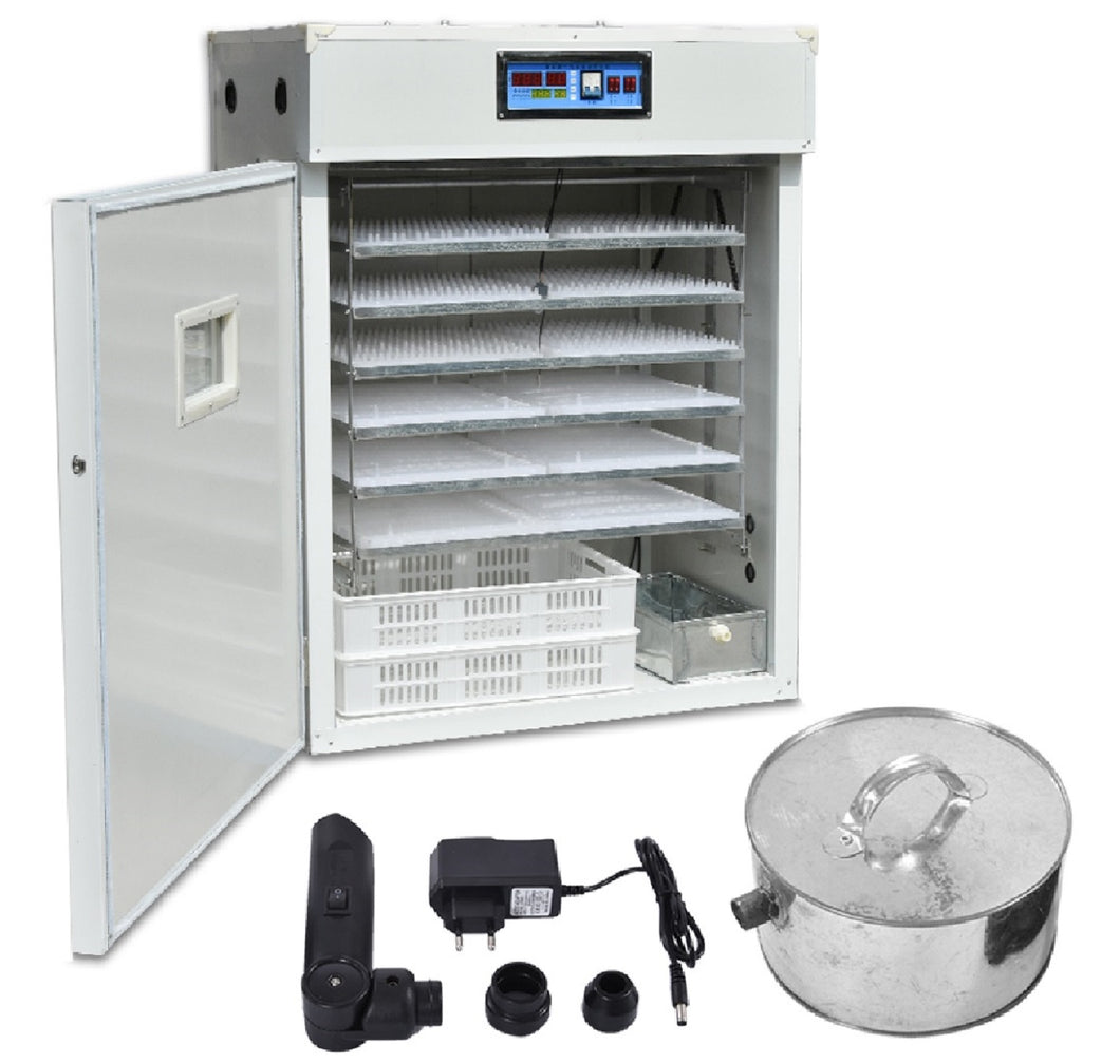 1056 OEUFS INCUBATEUR MICRO-ORDINATEUR OISEAU CANARD OEUF VOLAILLE ÉCLOSOIR AUTOMATIQUE TOURNANT POULET COUVEUSE À ŒUFS 110 V