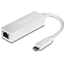 Charger l&#39;image dans la galerie, Adapteur réseau Trendnet TUC-ETG              Blanc Gigabit Ethernet