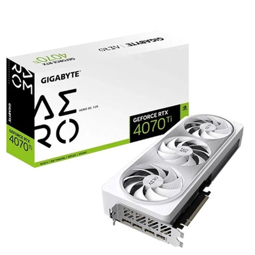Carte Graphique Gigabyte GV-N407TAERO OC-12GD GeForce RTX 4070 Ti 12 GB RAM GDDR6X