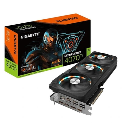 Carte Graphique Gigabyte GV-N407TAERO OC-12GD GeForce RTX 4070 Ti 12 GB GDDR6X NVIDIA
