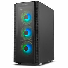 Charger l&#39;image dans la galerie, Boîtier ATX semi-tour Nox Hummer Horus ARGB Noir