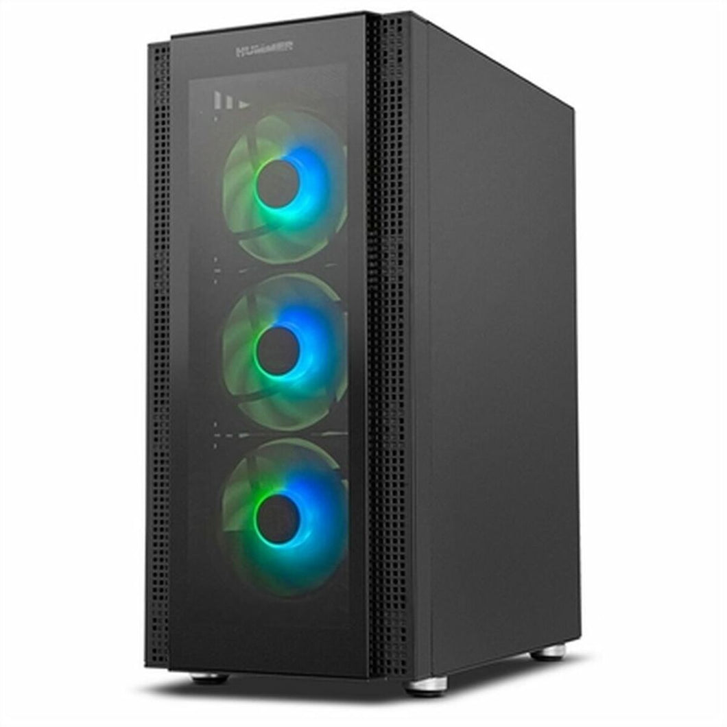 Boîtier ATX semi-tour Nox Hummer Horus ARGB Noir