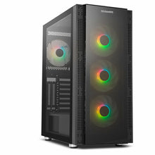 Charger l&#39;image dans la galerie, Boîtier ATX semi-tour Nox Hummer Horus ARGB Noir