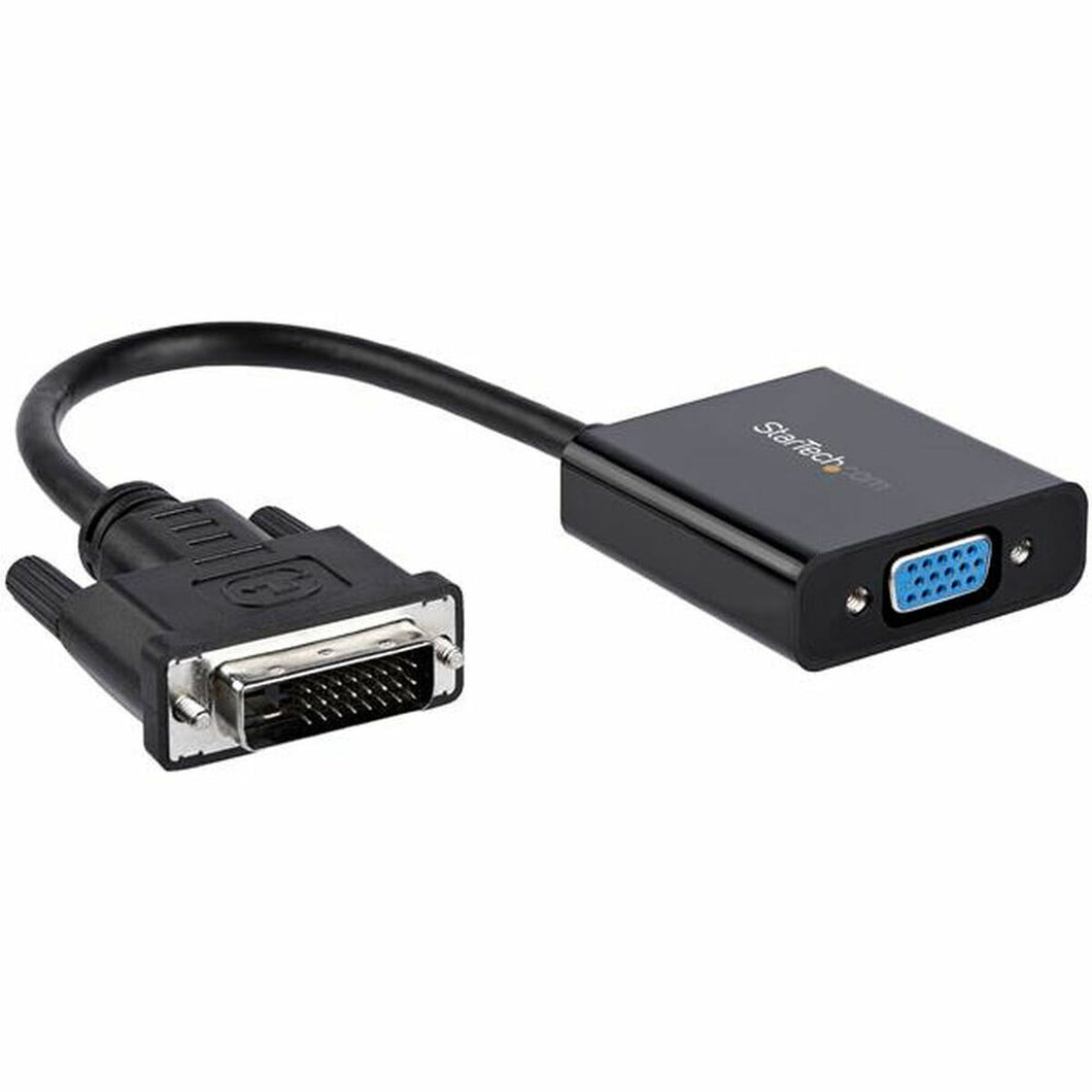 Adaptateur DVI-d vers VGA Startech DVI2VGAE             0,19 m Noir