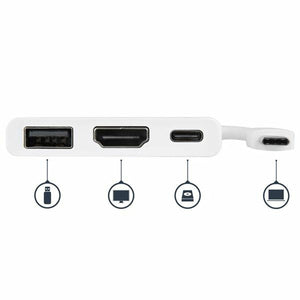 Dock Startech CDP2HDUACPW          4K Ultra HD Blanc
