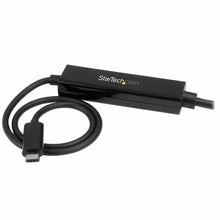 Charger l&#39;image dans la galerie, Câble USB C vers DVI-D Startech CDP2DVIMM1MB Noir 1 m