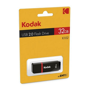 Pendrive Kodak K102 USB 2.0 Noir