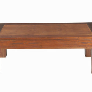 Table Basse - Collection Nogal Nature bois mindi noyer (110 x 60 x 40 cm)