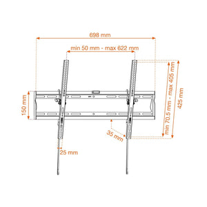 Support de TV METRONIC 451067