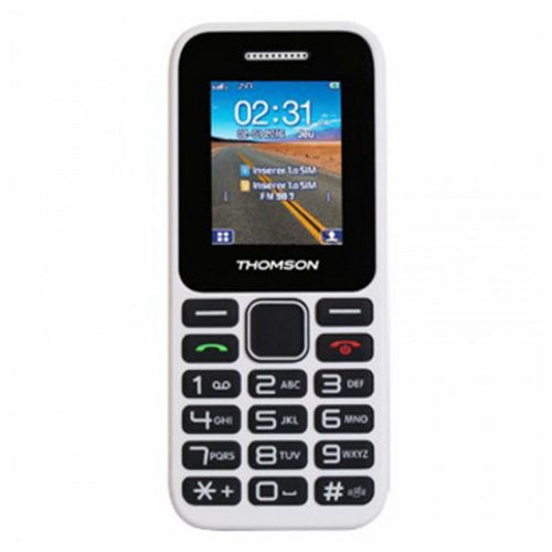 Téléphone portable pour personnes âgées Thomson TLINK11WHT Blanc