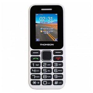 Téléphone portable pour personnes âgées Thomson TLINK11WHT Blanc