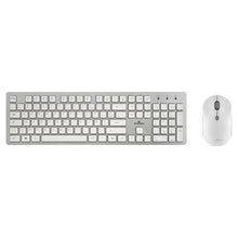Charger l'image dans la galerie, Clavier et souris sans fil Bluestork BLUPACKEASYIIN Blanc Français AZERTY