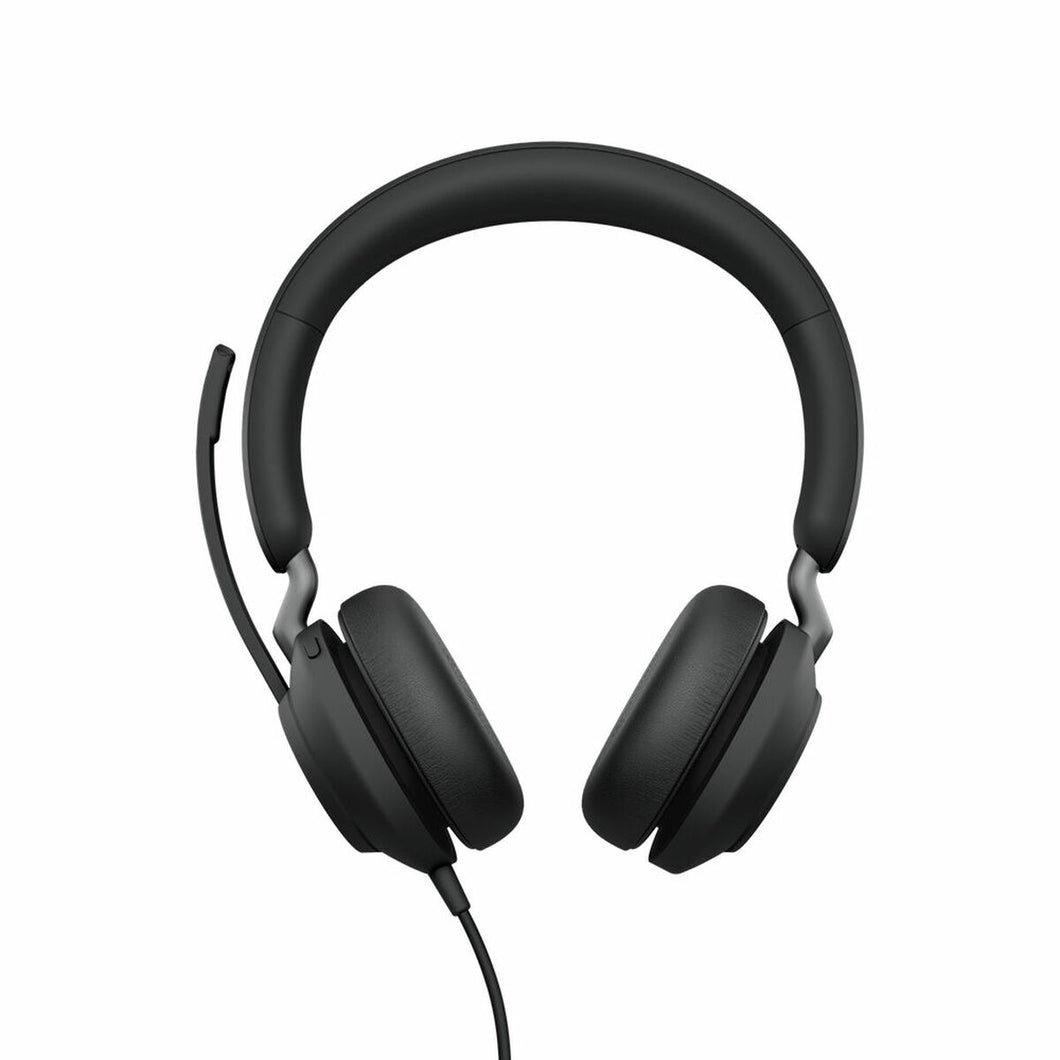 Casques avec Microphone Jabra Evolve2 40, MS Stereo Noir