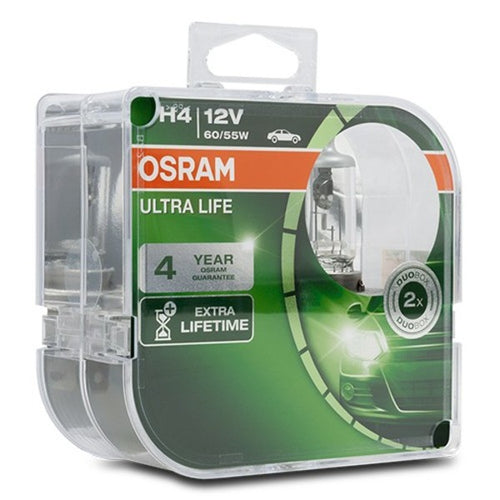 Ampoule automobile Osram Ultra Life H4 12V 60/55W