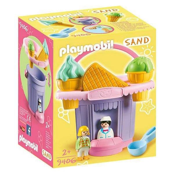 Set de jouets de plage Sand - Ice Cream Shop Playmobil 9406