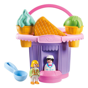 Set de jouets de plage Sand - Ice Cream Shop Playmobil 9406