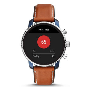 Montre intelligente Fossil FTW4016 Q Explorist HR (Ø 45 mm)