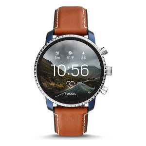 Montre intelligente Fossil FTW4016 Q Explorist HR (Ø 45 mm)