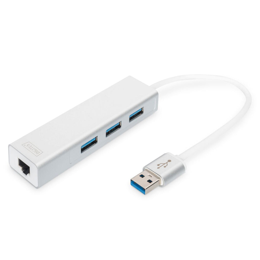 Hub USB Digitus DA-70250-1 Blanc